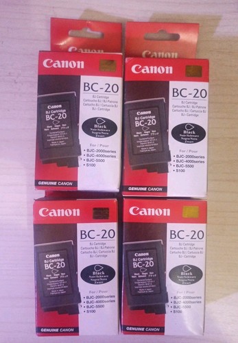 Canon nero 4 - 20, cartucce