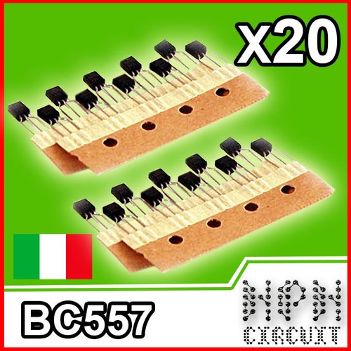 20x bc557 transistor - 20x, b