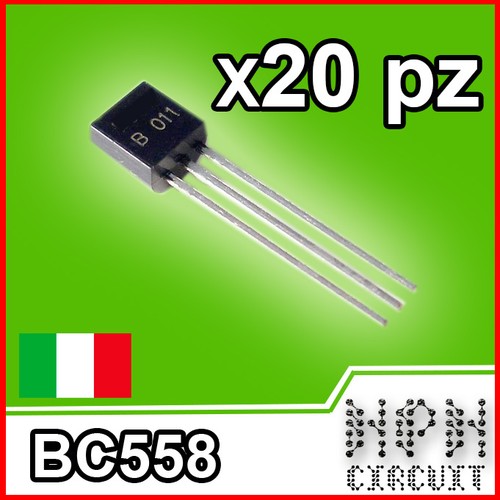 20x bc558 pnp low noise - pnp,